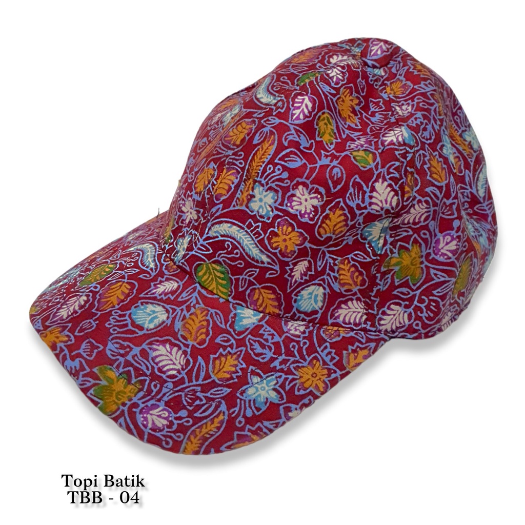 Topi Batik Baseball Handmade Batik Cap TBB_04 / Topi Batik Kain Baseball Jogja