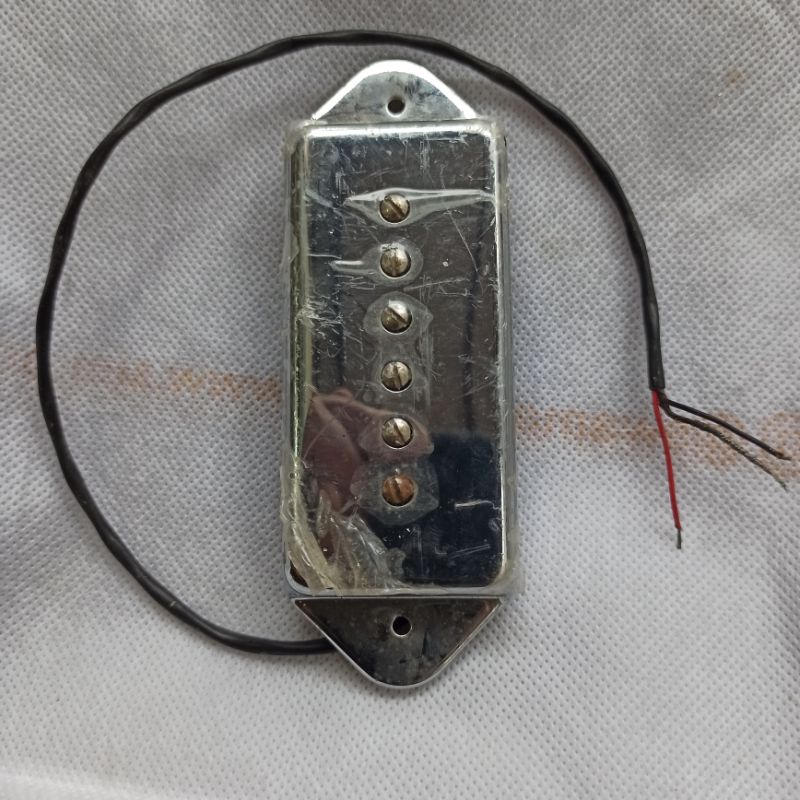 Pickups Spull Gitar P-90 Epiphone Casino Warna Chrome