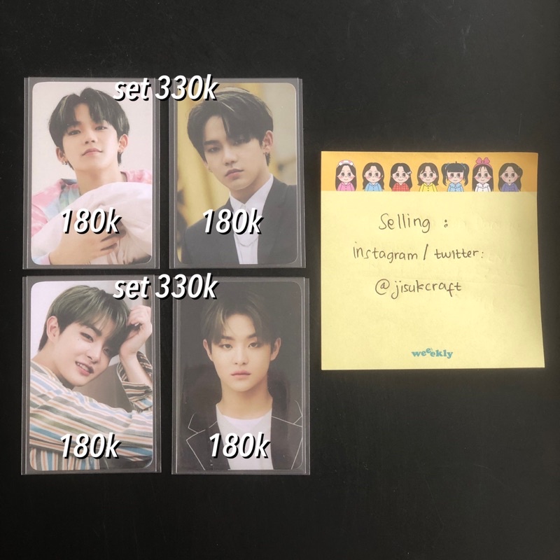 [BACA DESKRIPSI] Photocard PC TREASURE 2 Choi Hyunsuk Park Jihoon Japan Welcoming Kit Collection 202