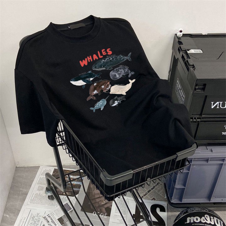 RDGF official shop  kemeja leher bulat kaos murah  atasan kaos kaos hitam oversize PRIA &amp; WANITA (UNISEX)