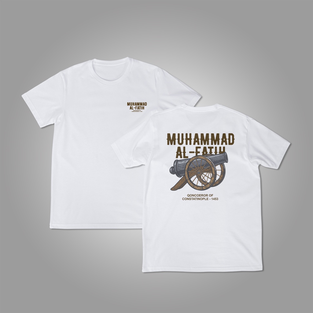 SAFANA - Kaos Sahabat Nabi Design MUHAMMAD AL FATIH