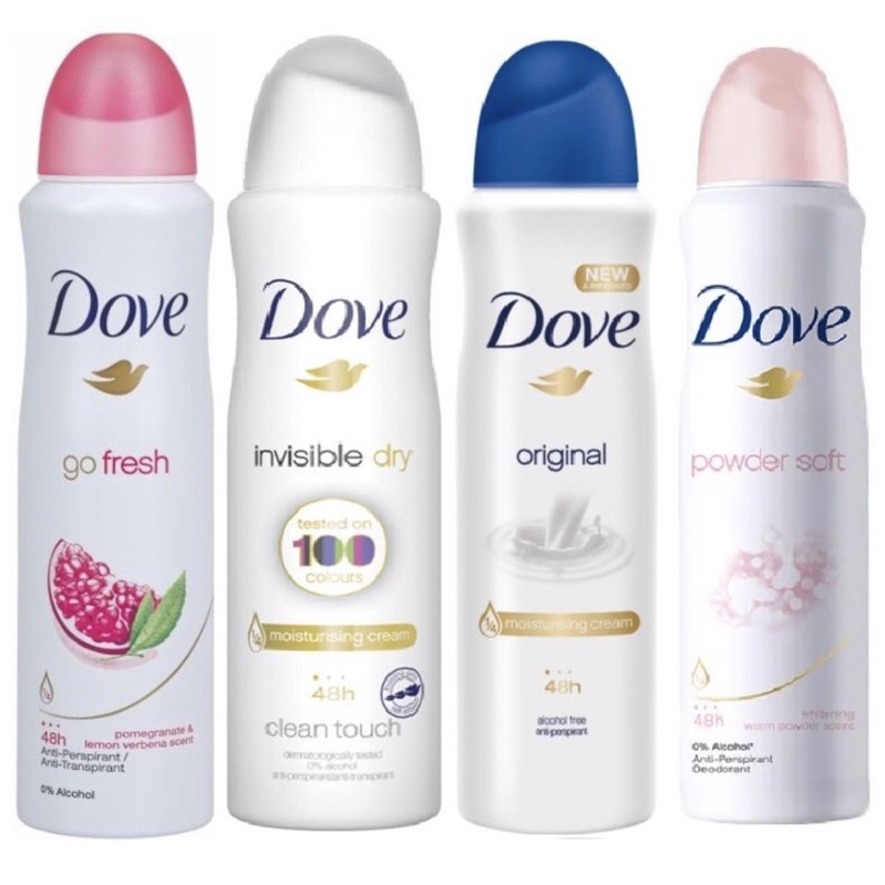 Dove Deodorant Body Spray 150ml