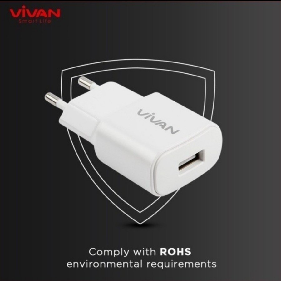 Vivan Power Oval II 2A Quick Charge - Wall Charger Vivan Power Oval II