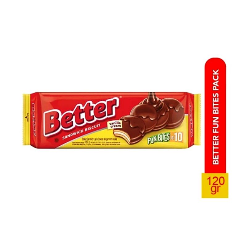 

Better Fun Bites Big Pack 120 Gr (isi 10)