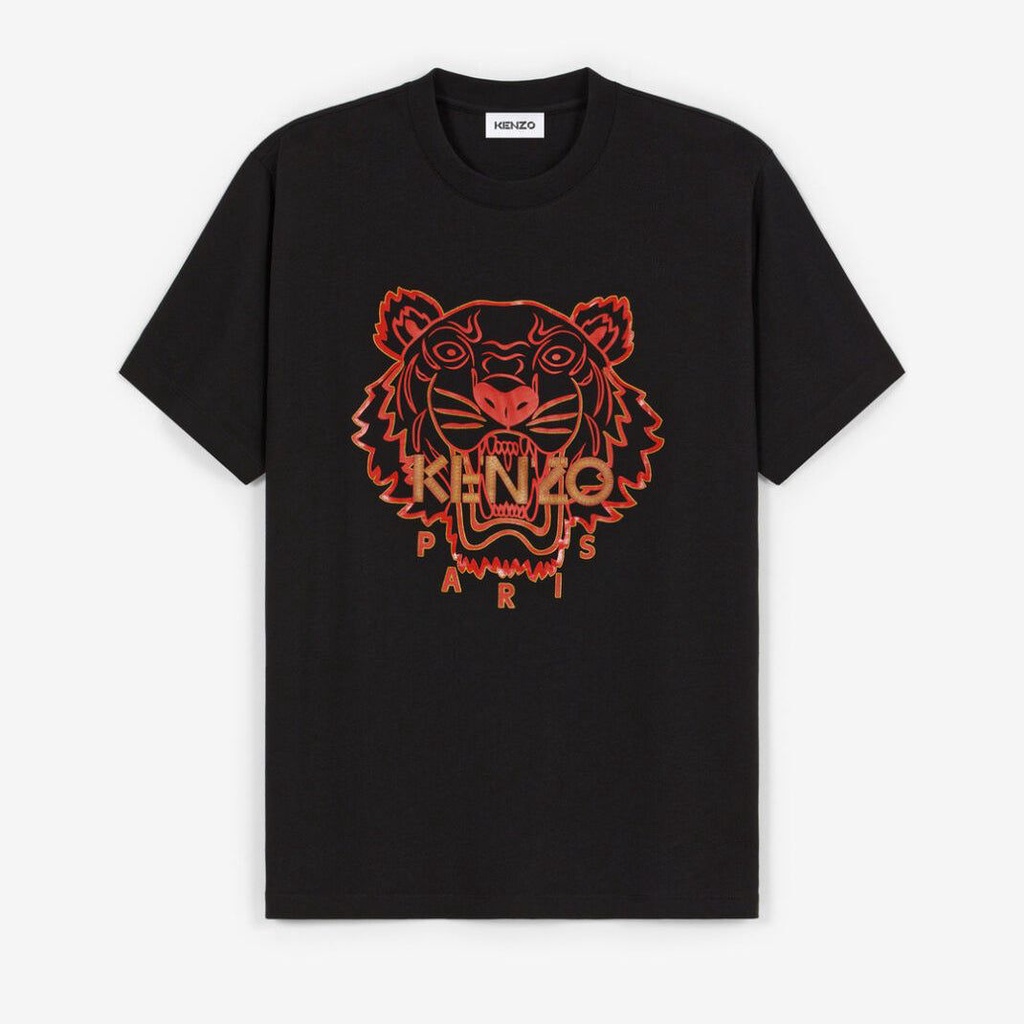 Knzo Men CNY Tiger Tee Black/Red Yellow 100% Original