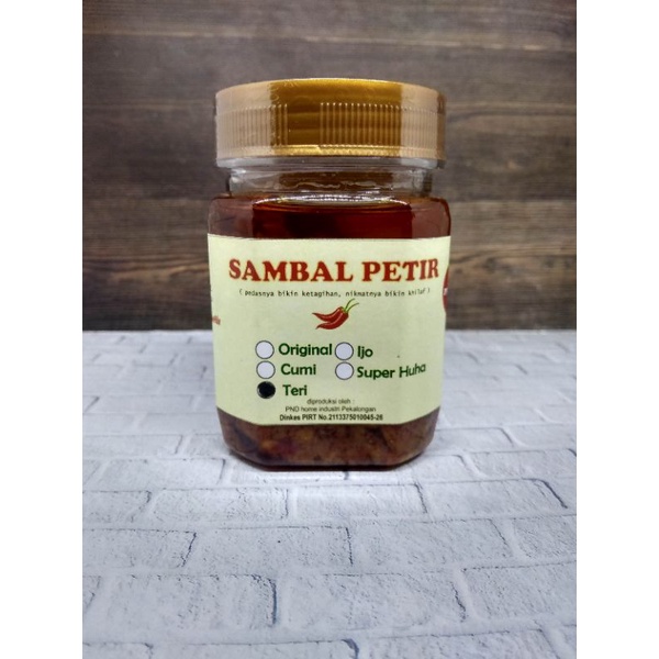 

sambal teri super enak