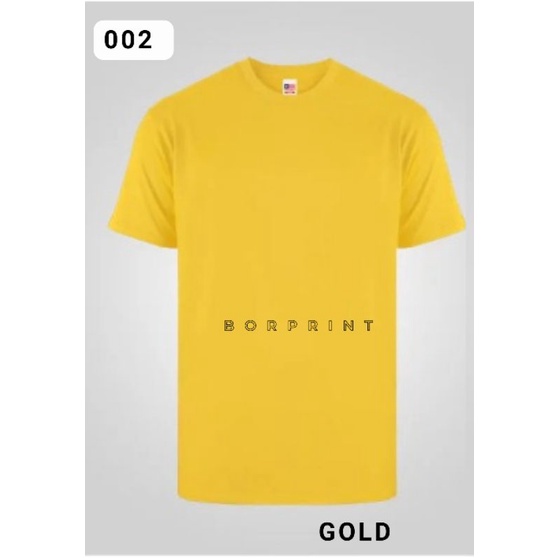 Kaos Polos /NSA PREMIUM 7200 (Gold)