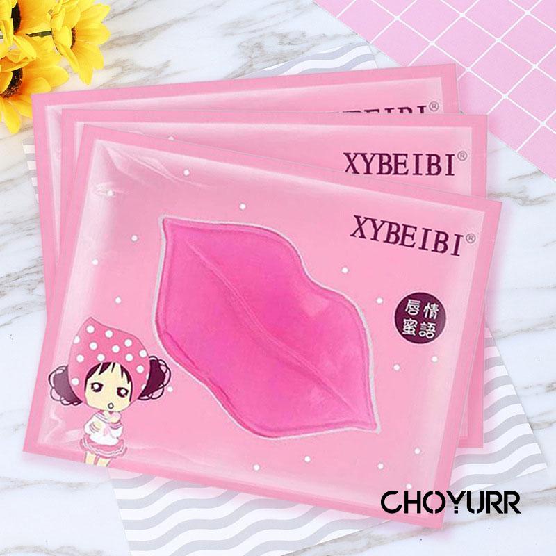 【COD】 Pink Lip Mask / Masker Bibir Collagen / Pelembab Bibir Mulut Kering Pecah Lip Mask Moisturizing Moist Halus Lembut Skin Care Bibir-CH