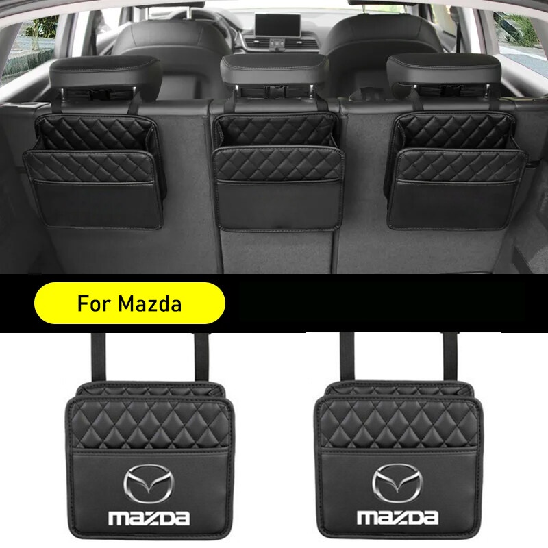 1pcs Tas Gantung Organizer Mobil Multifungsi Kursi Belakang Tengah Penyimpanan Untuk Mazda speed CX-30 CX-8 Mazda3 CX-3 CX-9 Mazda6 CX-5 Mazda2