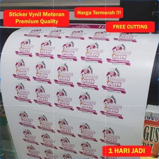 

Stiker vinyl dan transparan custom