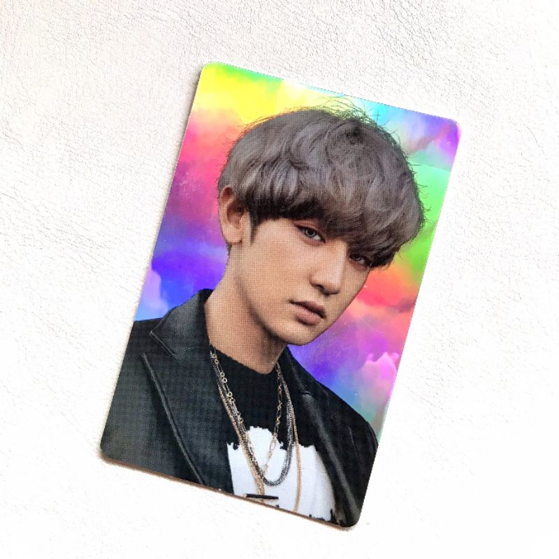pc CHANYEOL holo sticker book dmumt // photocard hologram dont mess up my tempo cy exo