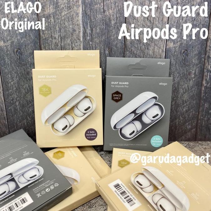Promo ELAGO Dust Proof Guard Apple Airpods Pro 2set Anti Debu Protector New