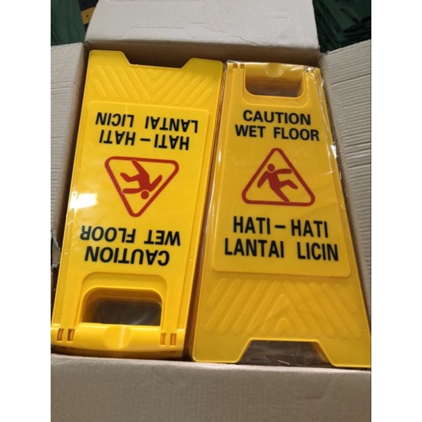 Papan Lantai Licin/ CAOUTION WET FLOOR Murah