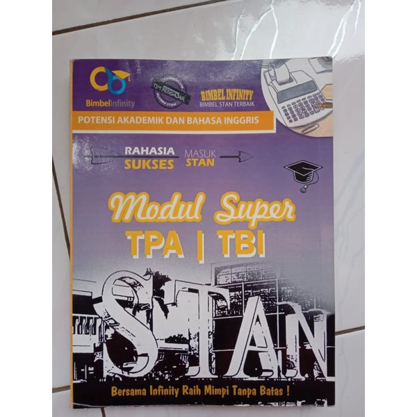 Buku Modul Super Masuk PKN STAN TPA dan TBI (Second Alumni STAN)