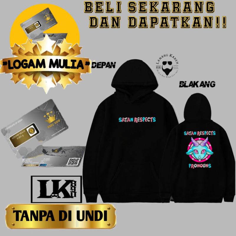 (BISA COD) HOODIE SATANIC / SWEATER DISTRO / JUMPER / JAKET
