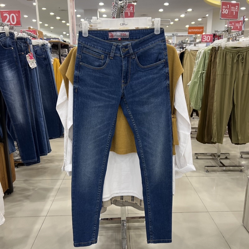 CDL by Cardinal girl celana denim skinny wanita big size S-XXL