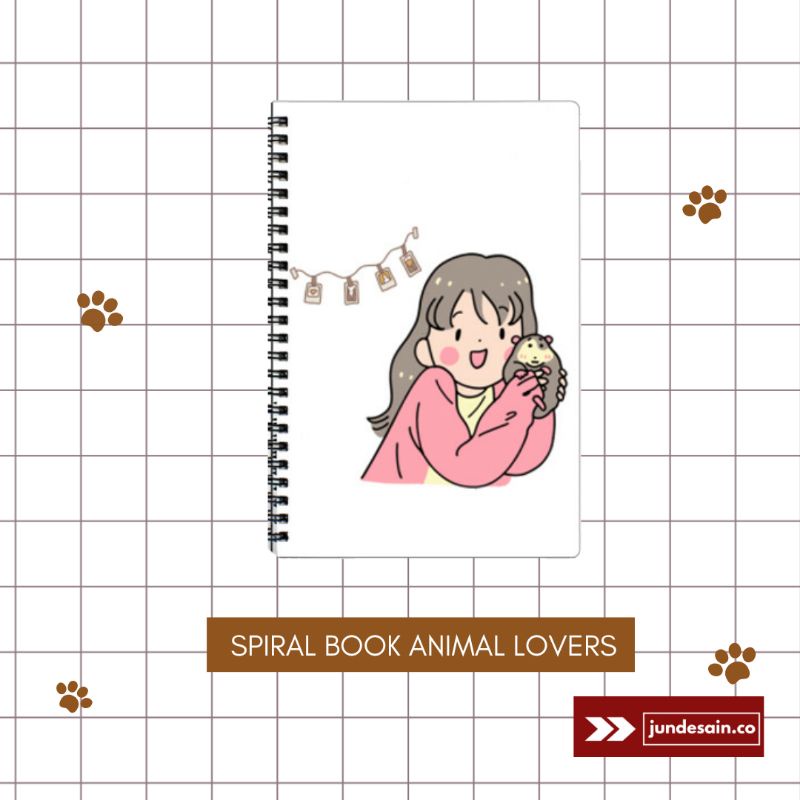 Spiral Book Animal Lovers