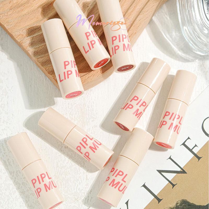 COD&Ready PIPL Lip Cream Matte Velvet Mist Lip Mud Korean Lipstick Tahan Lama Lip Tint Lip Clay Magic Casa Lip Mousse Lip Glaze Long Lasting Korea Import Murah-2
