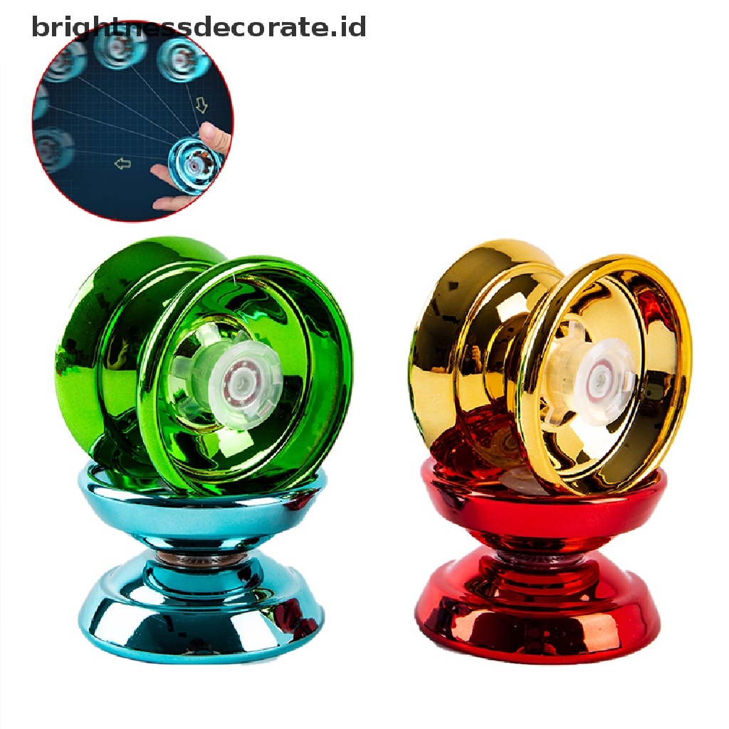 [Birth] Aluminium Alloy Magic Yoyo Responsive High-speed Yoyo Dengan Mainan String Berputar [ID]