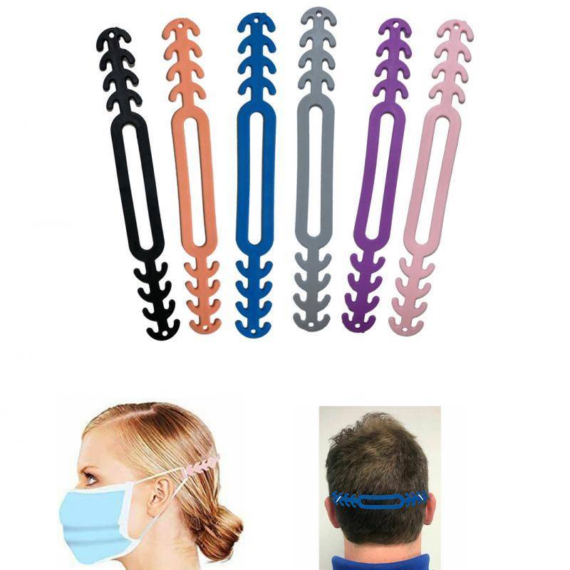 Masker Holder 4gear Adjustable Anti-slip Masker Telinga Grips Ekstensi Kait Masker Wajah Gesper Tali Gantung Perlindungan Telinga