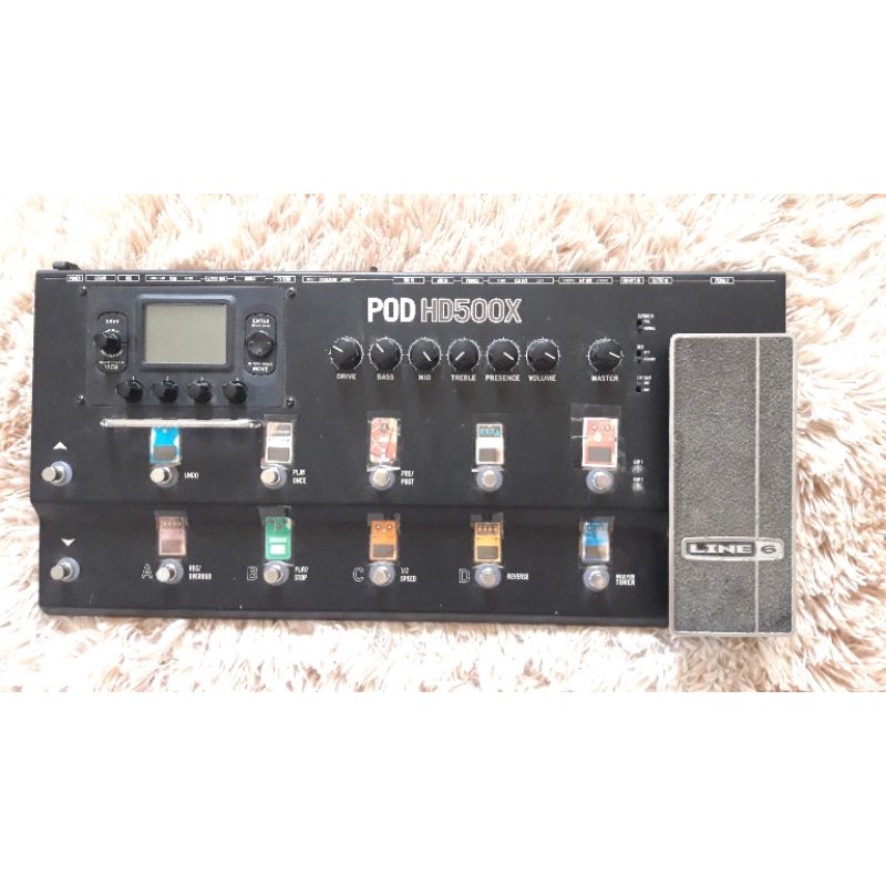POD HD500X LINE 6 efek gitar