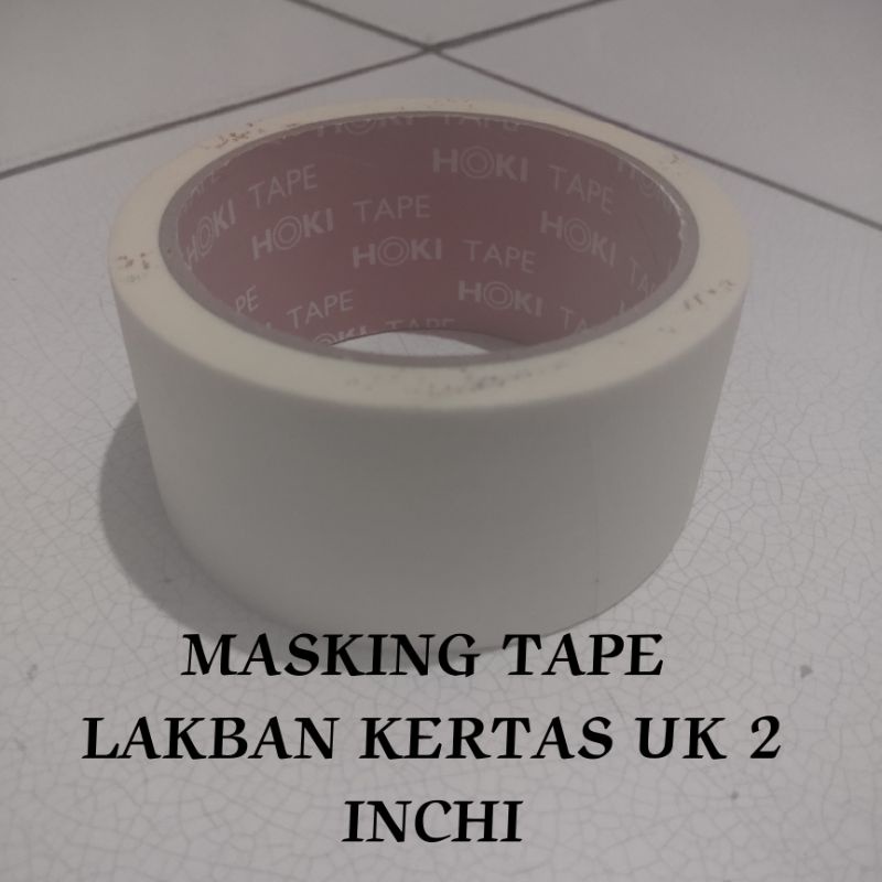 

MASKING TAPE ,LAKBAN KERTAS BESAR 2 INCHI