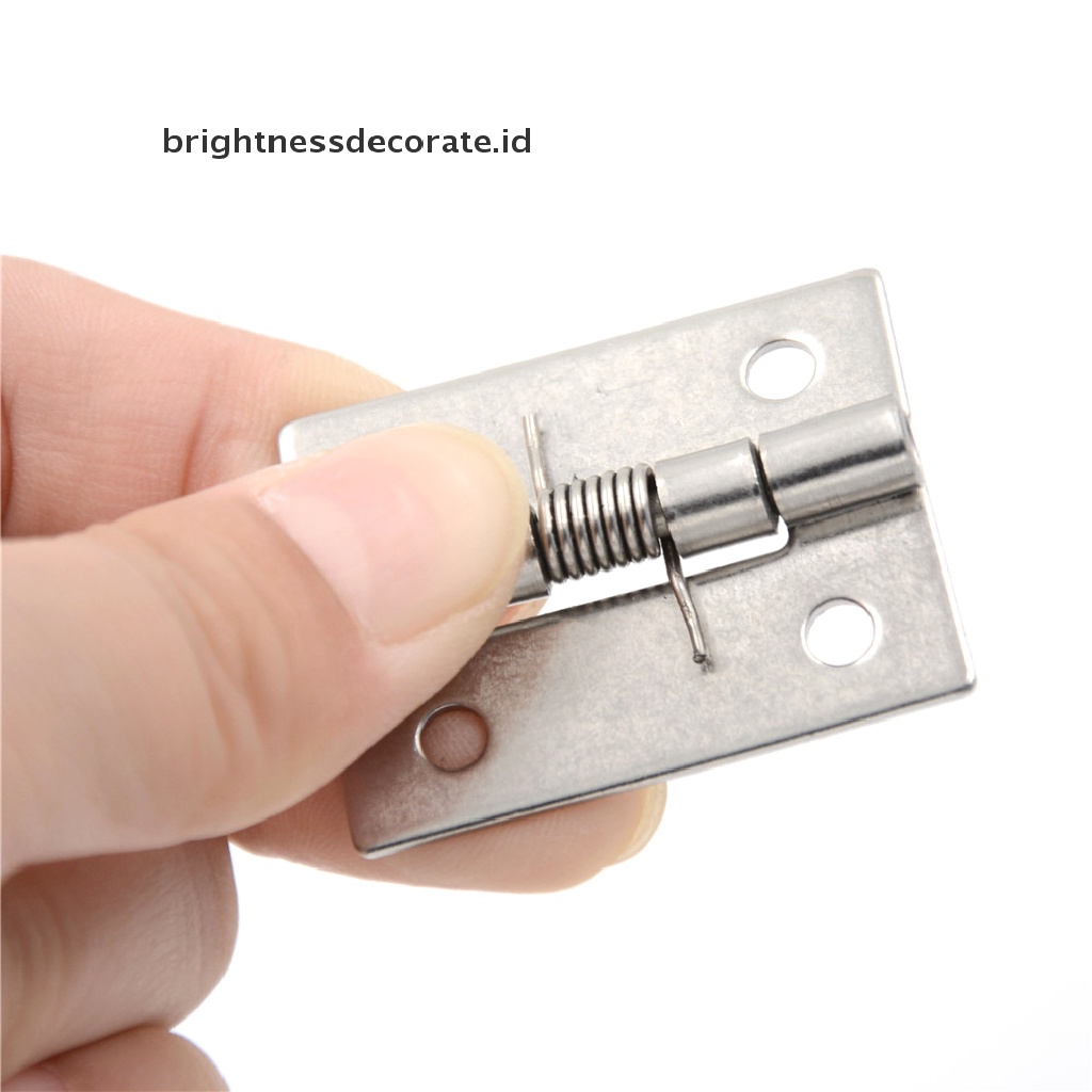 [Birth] Engsel Pintu Spring Serut Sudut Penutup Sendiri Stainless Steel Panjang 2inch [ID]