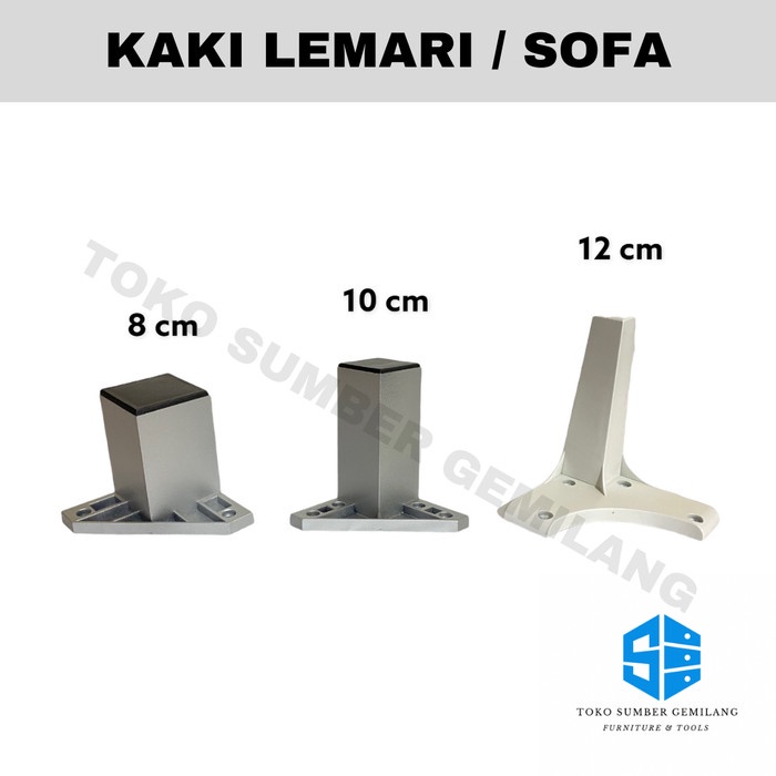 Sale Kaki Lemari / Kaki Sofa / Kaki Lemari Plastik / Kp 100