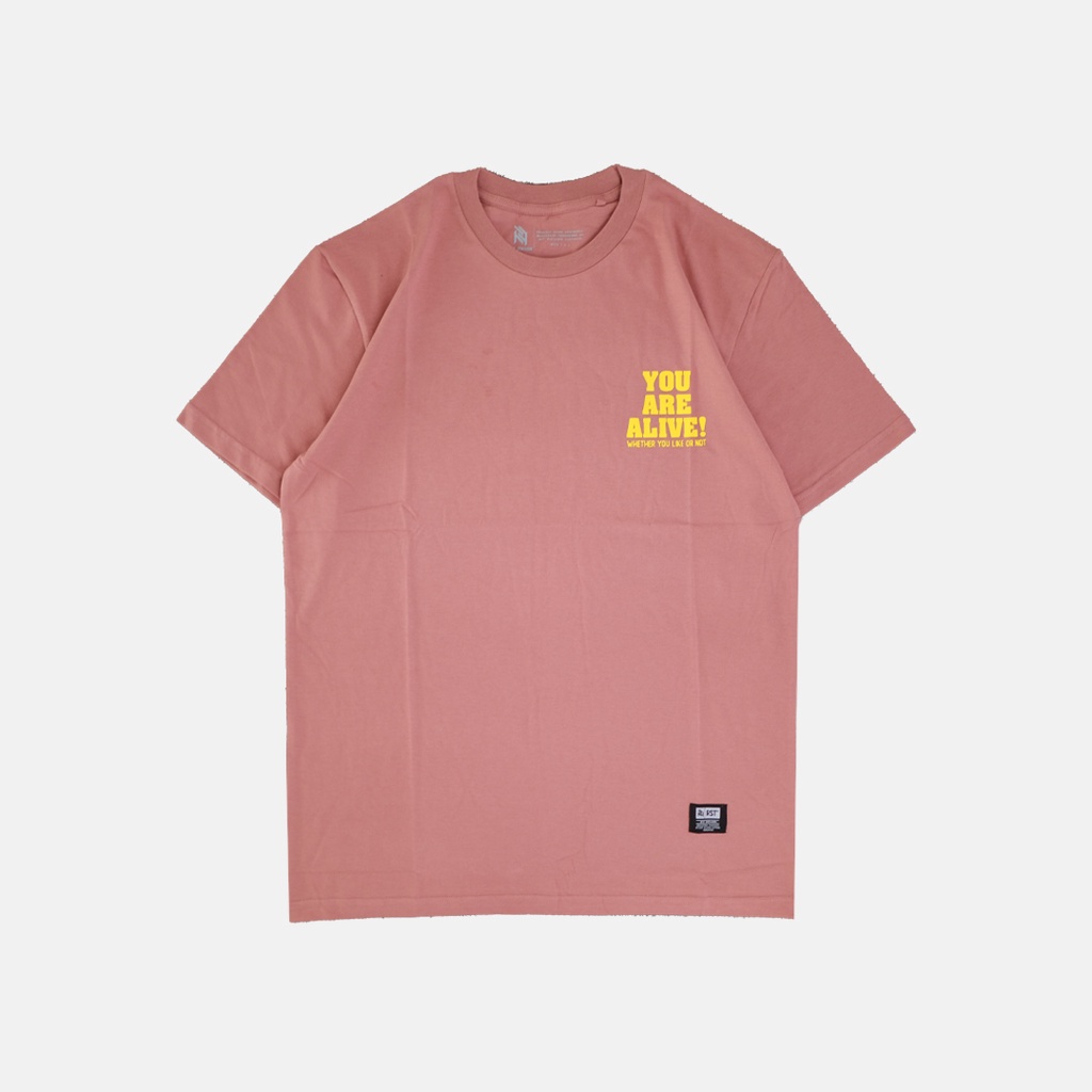 RASETABASED | Tshirt Alive Dusty Pink