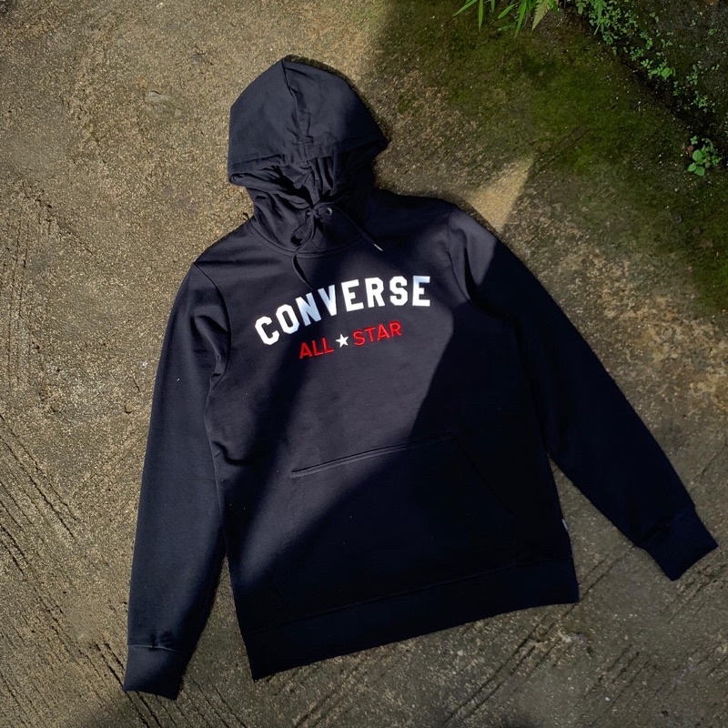HOODIE CONVERSE CENTER ALL STAR LOGO [ RESMI PT.MAP ]