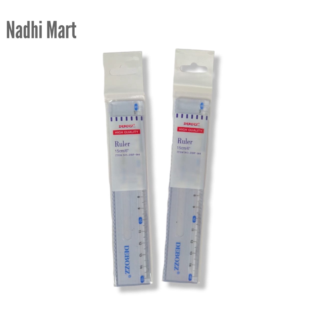 

DEBOZZ PENGGARIS 15CM / RULER / GAR DEBOZZ 15CM DBP-064