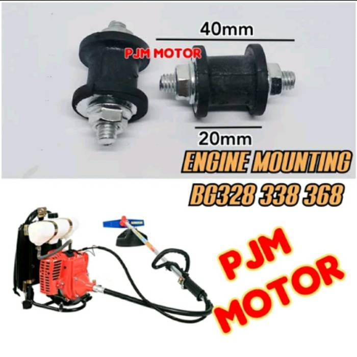 >*>*>*>*] KARET BANTALAN KAKI MESIN POTONG RUMPUT 318 328 338 368 1 PCS