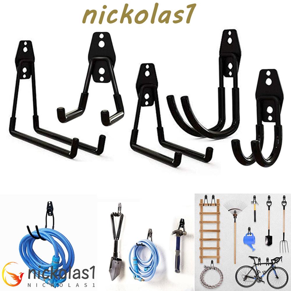 Nickolas1 Garasi Organizer Heavy Duty Anti-slip Penyimpanan Sepeda Gantungan Tempel Dinding Wall Hook