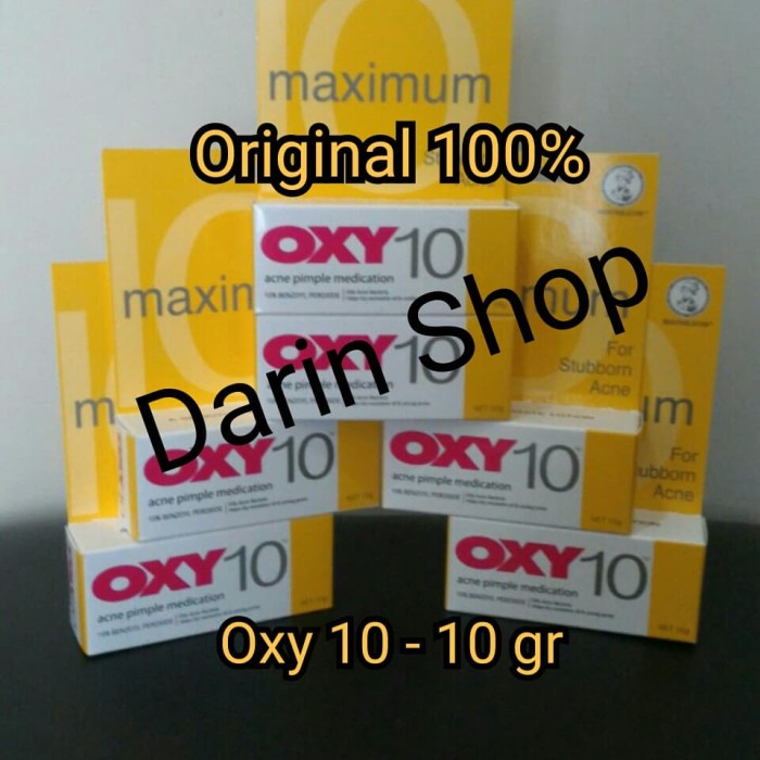 OXY 10 - OXY10 - 10 GR ORIGINAL IMPORT SINGAPORE