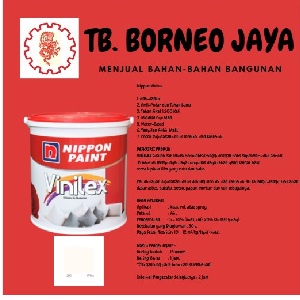 Cat Tembok Nippon Paint Vinilex 300Ss Putih 5 Kg