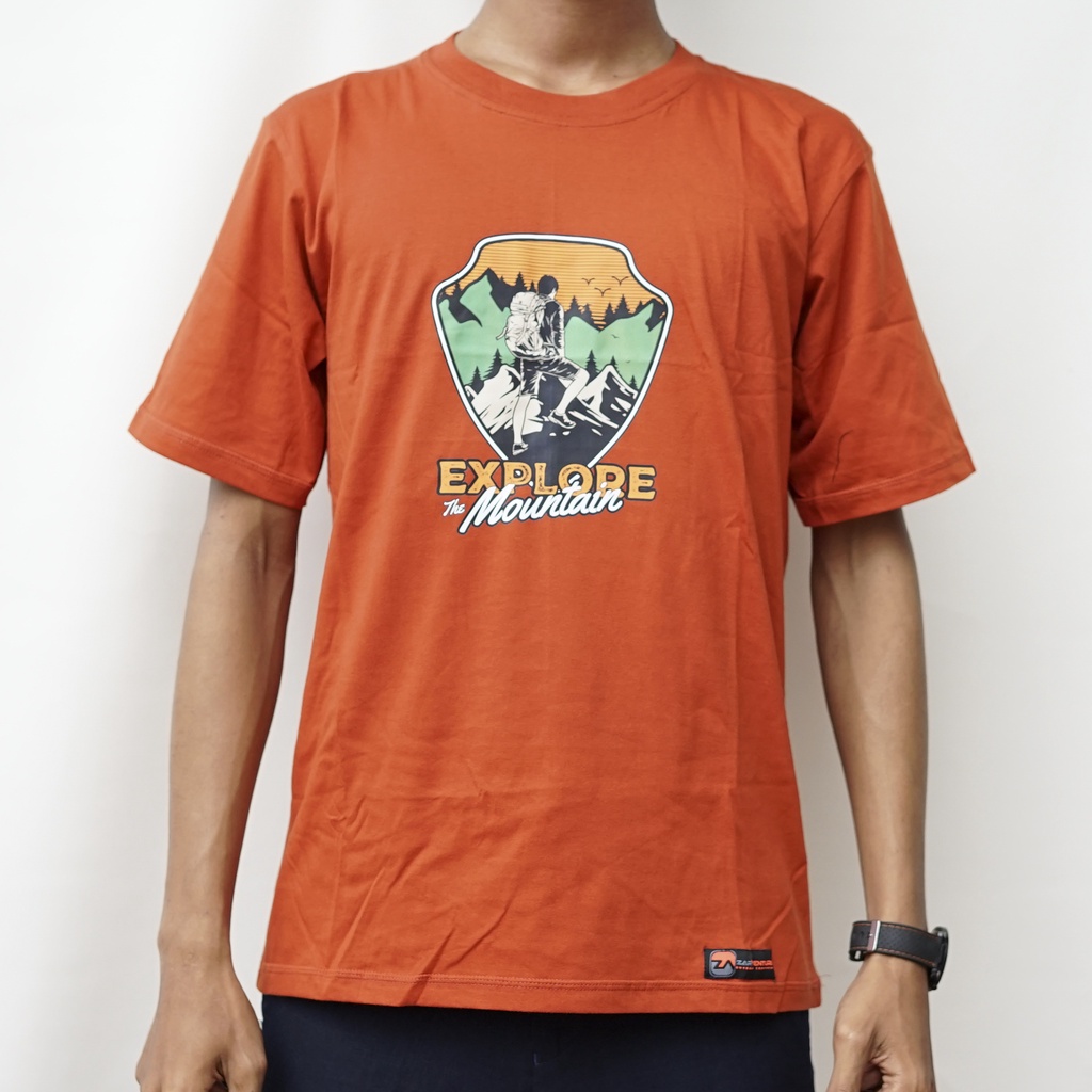 kaos tshirt tema adventure hiking zarventure 1010