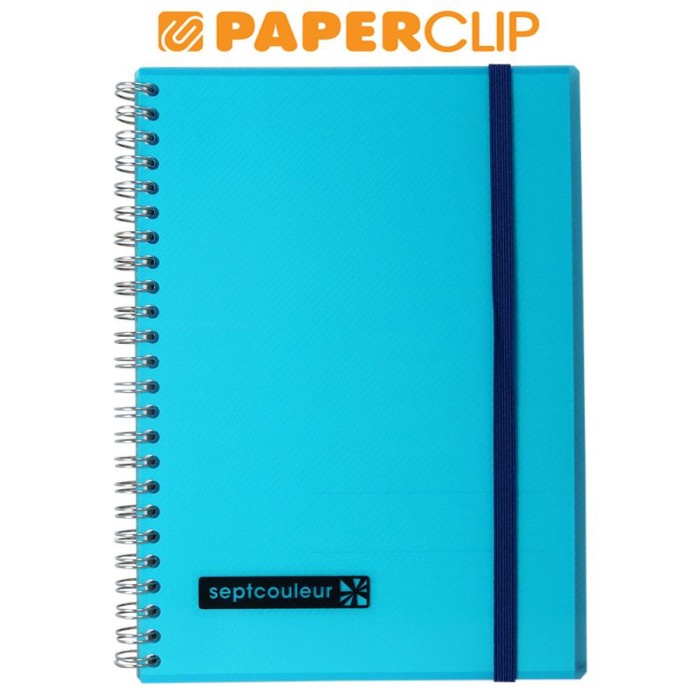 

Note Notebook A5 Maruman Septcouleur N579B-52 Spiral Light Blue