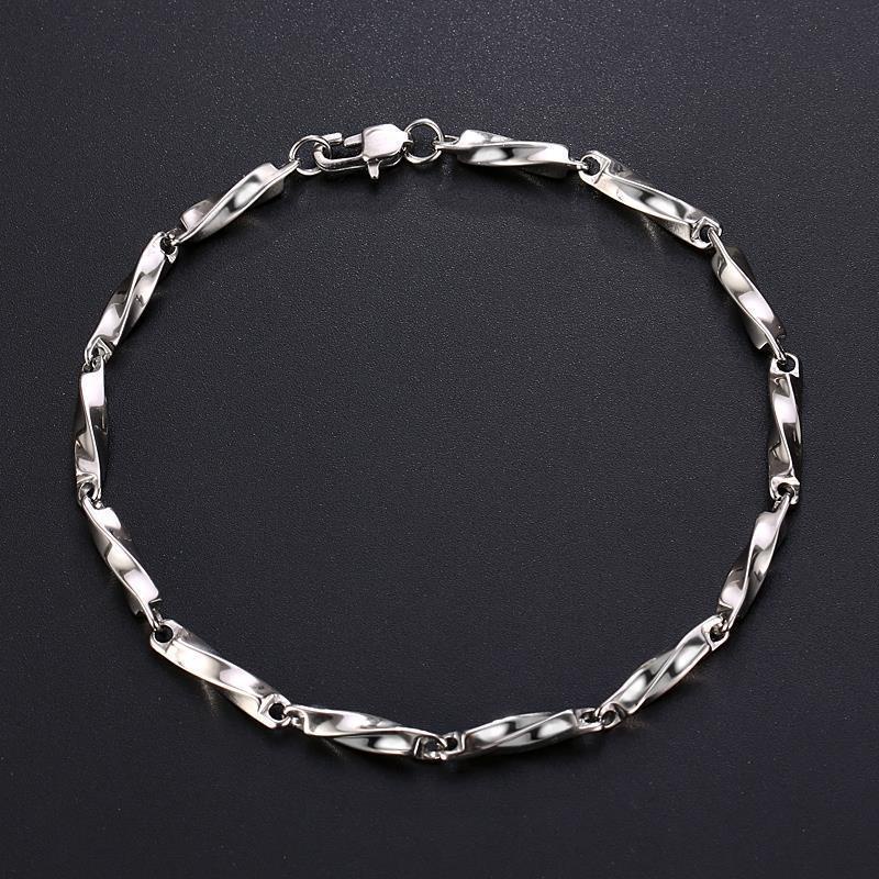 Gelang Bahan Titanium Steel Untuk Unisex