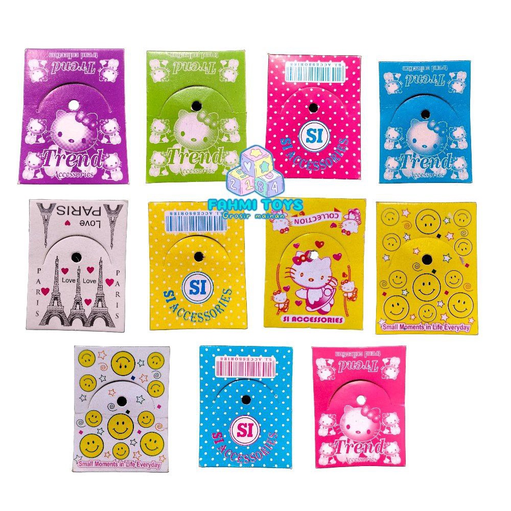 

3ikat*144pcs(432pcs) LABEL KERTAS AKSESORIES / LABEL MAINAN / HANG TAG / CARD LABEL
