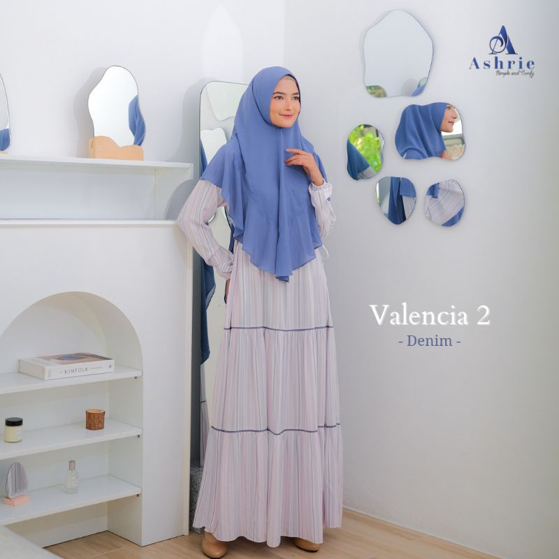 VALENCIA DENIM // GAMIS MANIS BY ASHRIE HIJAB