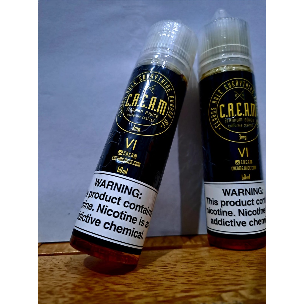 LIQUID EJM CREAM VI BANANA POUND CAKE FREEBASE 60ML - LIQUD VAPOR