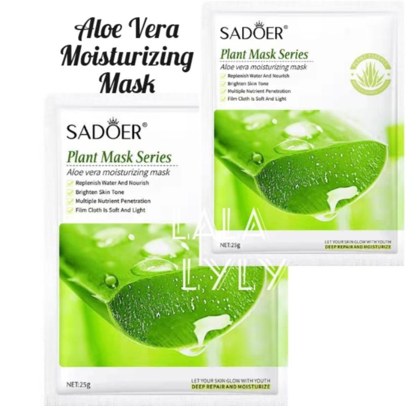 Sheet Mask Essense Mask Serum Mask Masker Wajah/Aloe Vera