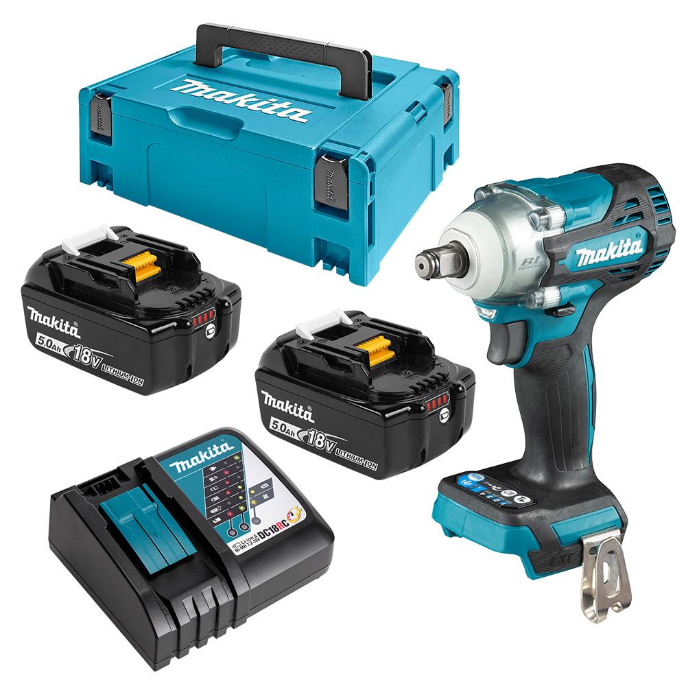Makita DTW300RTJ Mesin Impact Wrench Cordless DTW 300 RTJ Original