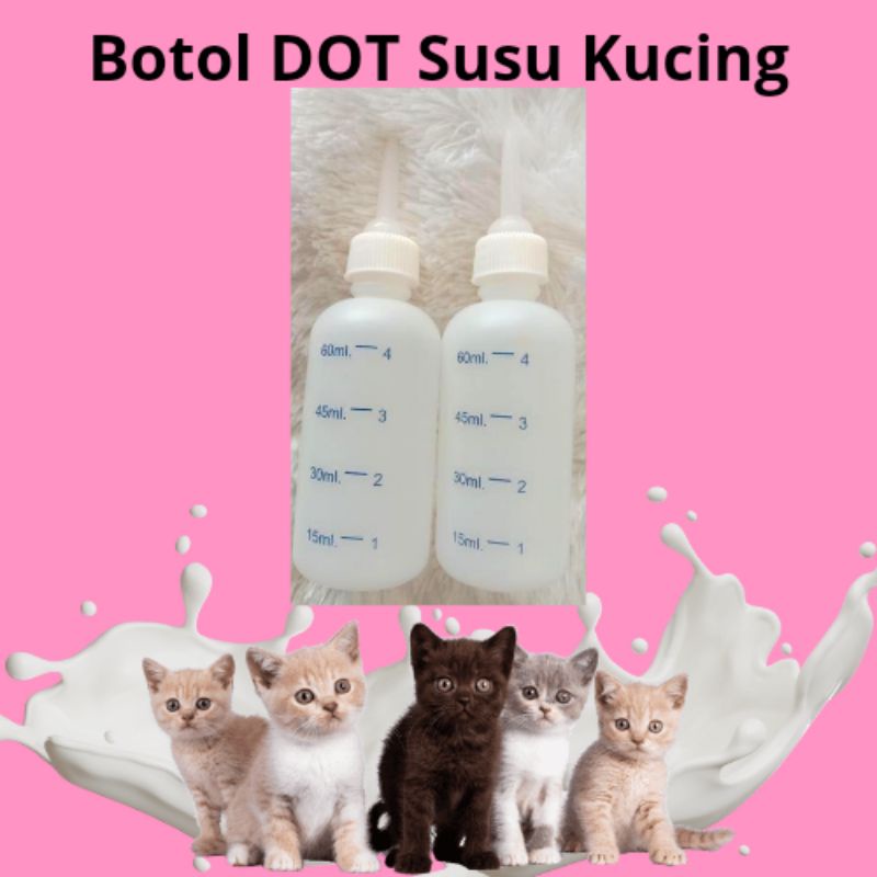 Botol Dot Susu Kucing bayi