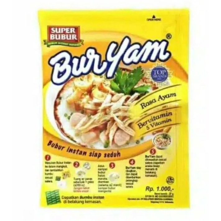 

Super Bubur Buryam Renceng 22g x 10 bungkus