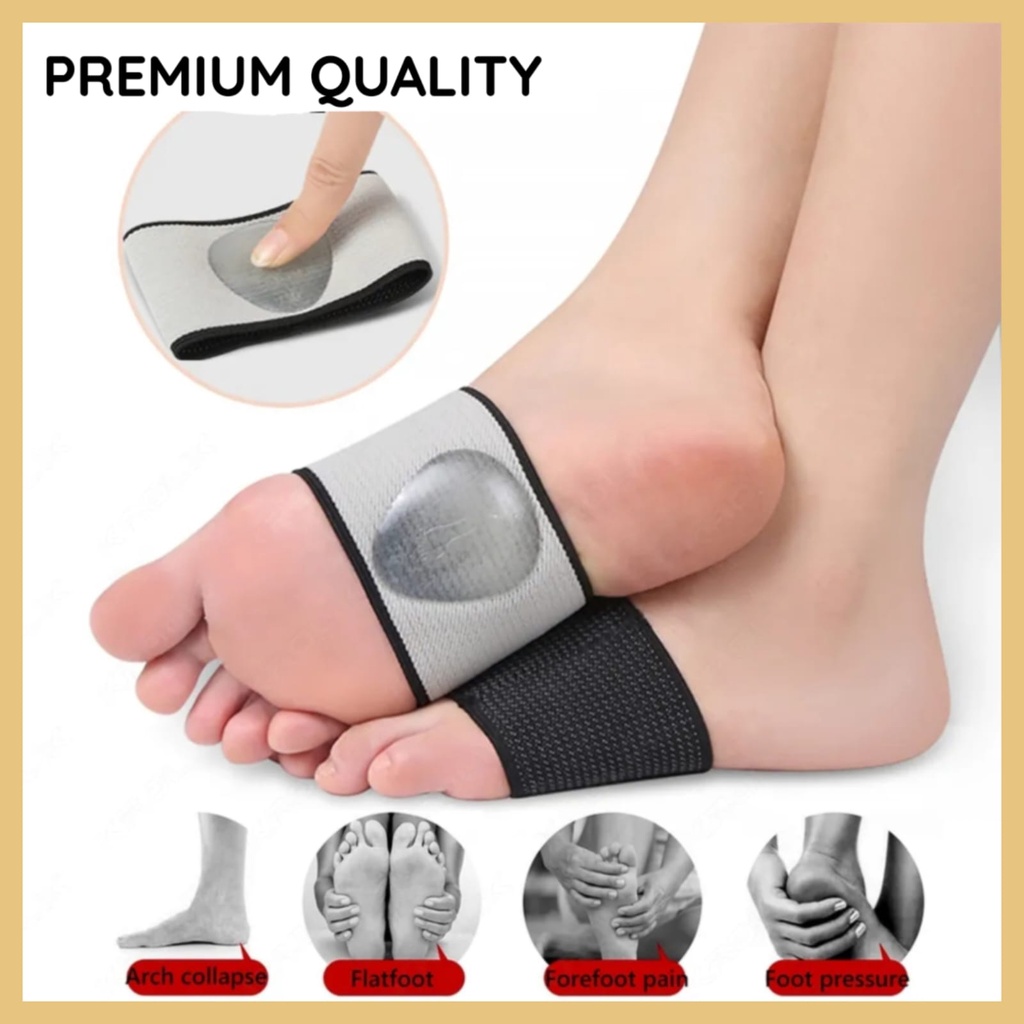 ALAS SEPATU KAKI DATAR INSOLE FLAT FOOT SUPPORT ARCH SUPPORT PRIA WANITA INSOLE SILIKON GEL