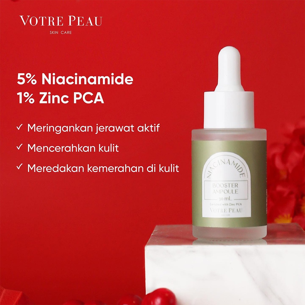 Votre Peau Niacinamide Booster Ampoule 30ml Serum Wajah