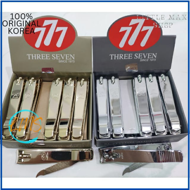 [Lms] Gunting Kuku Semua Ukuran Original 777 Series Made In Korea Three Seven Nail Clipper