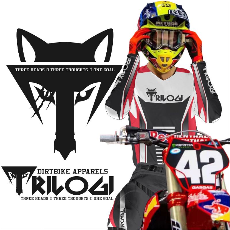 JERSEY SET JERSET TRAIL MOTOCROSS FULL CUSTOM