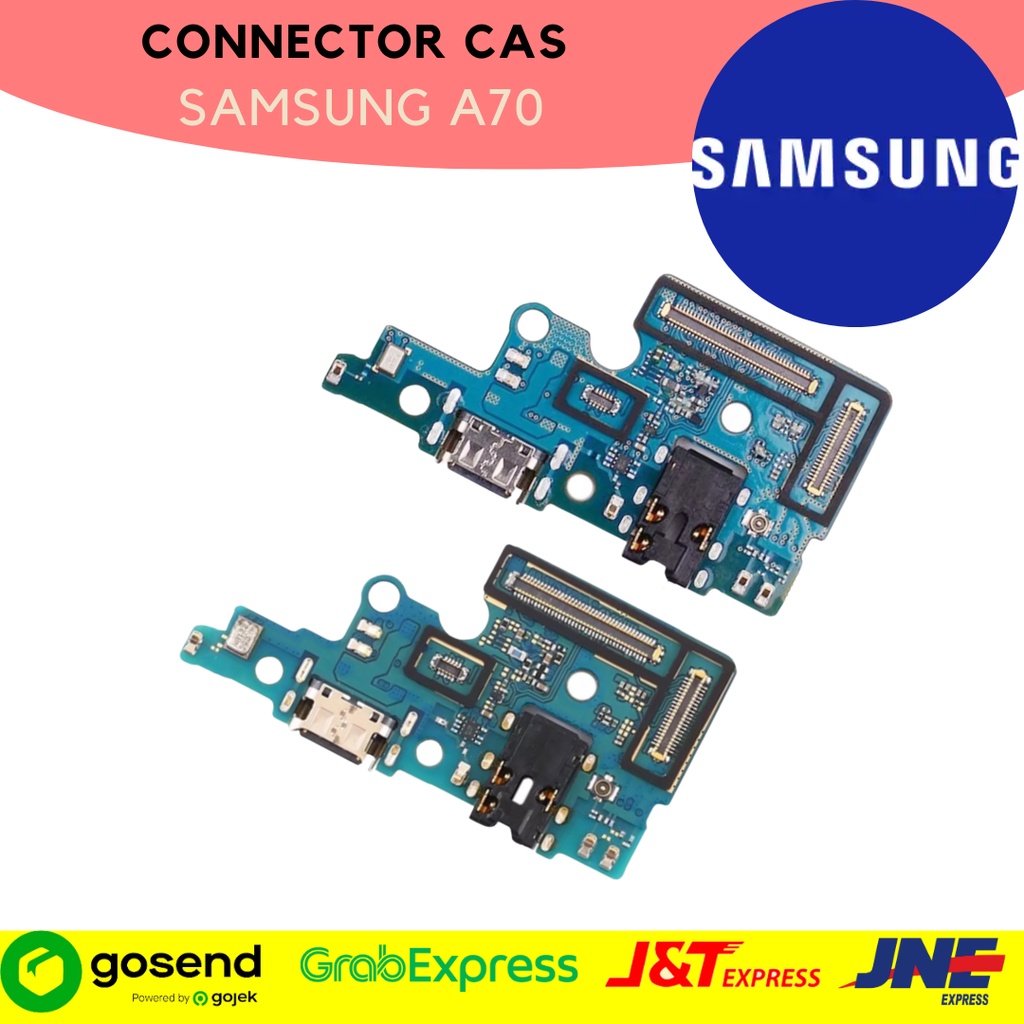 Konektor colokan cas  Samsung A70 bergaransi